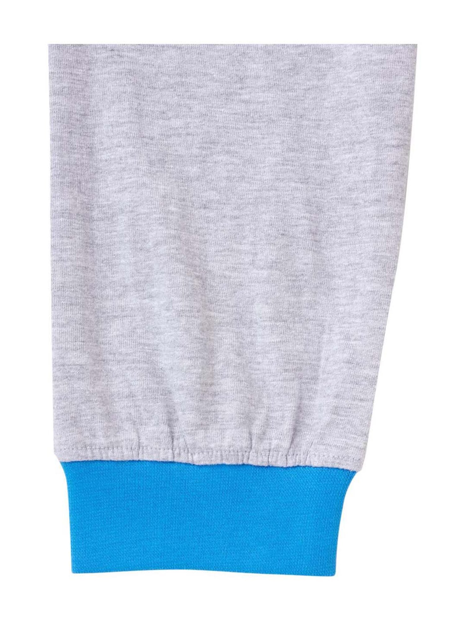 Cub McPaws Girls Grey Cotton Printed T-Shirt & Pyjamas