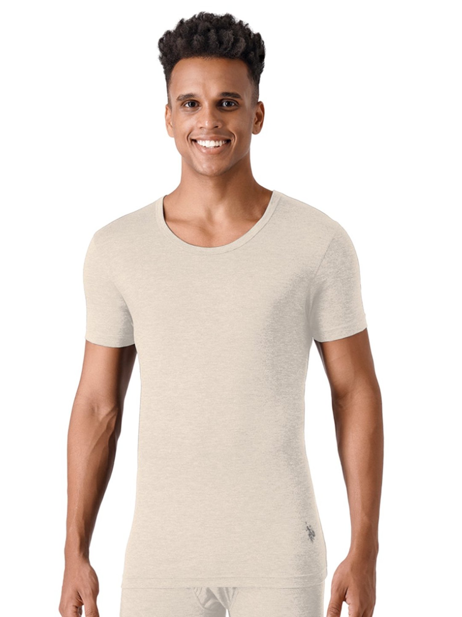 U.S. Polo Assn. Beige Regular fit Thermal