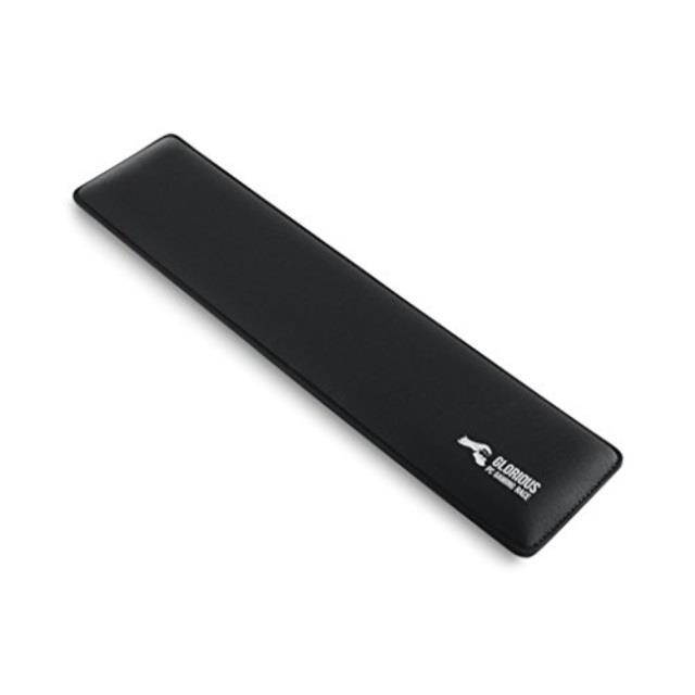 Glorious Gaming SLIM Wrist Pad/Rest - COMPACT SIZE Mechanical Keyboards,Stitched Edges,Ergonomic | 12x4 inches/13mm Thick (GSW-75)