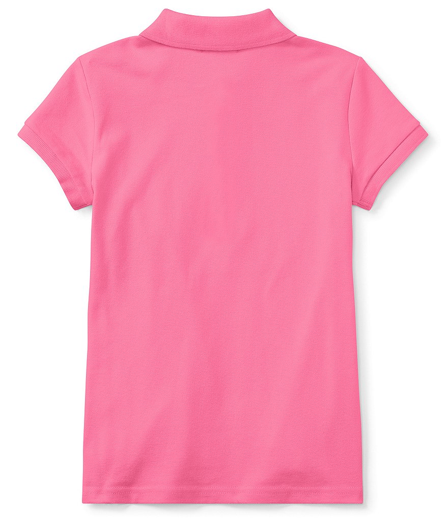 Polo Ralph Lauren Childrenswear Big Girls 7-16 Short-Sleeve Mesh Polo Shirt