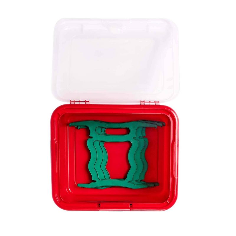 Homz 2pk Light Storage Box With Cord Wraps