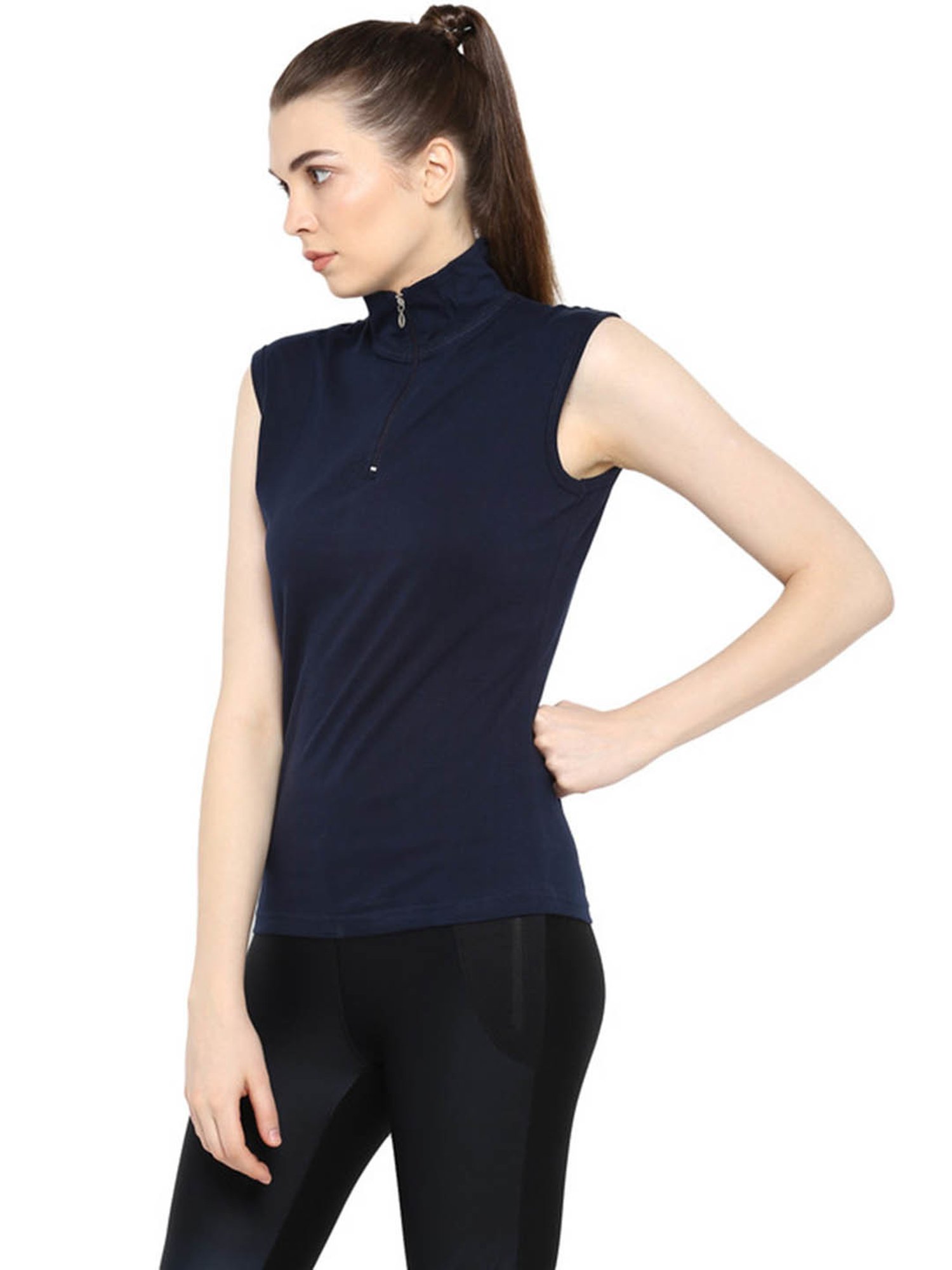 Appulse Navy & Maroon Cotton T-Shirt - Pack of 2