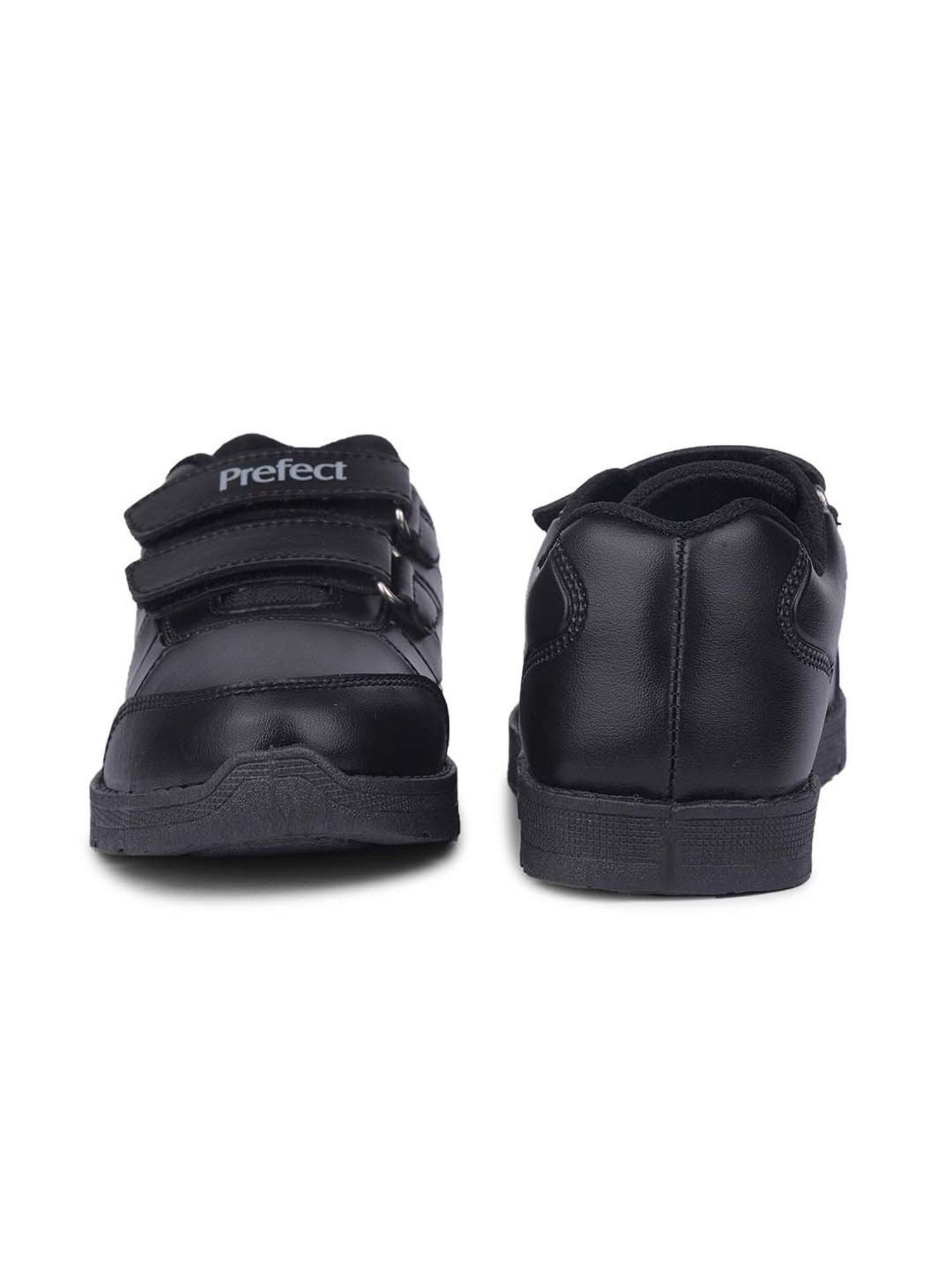 Prefect By Liberty Kids Black Velcro Shoes