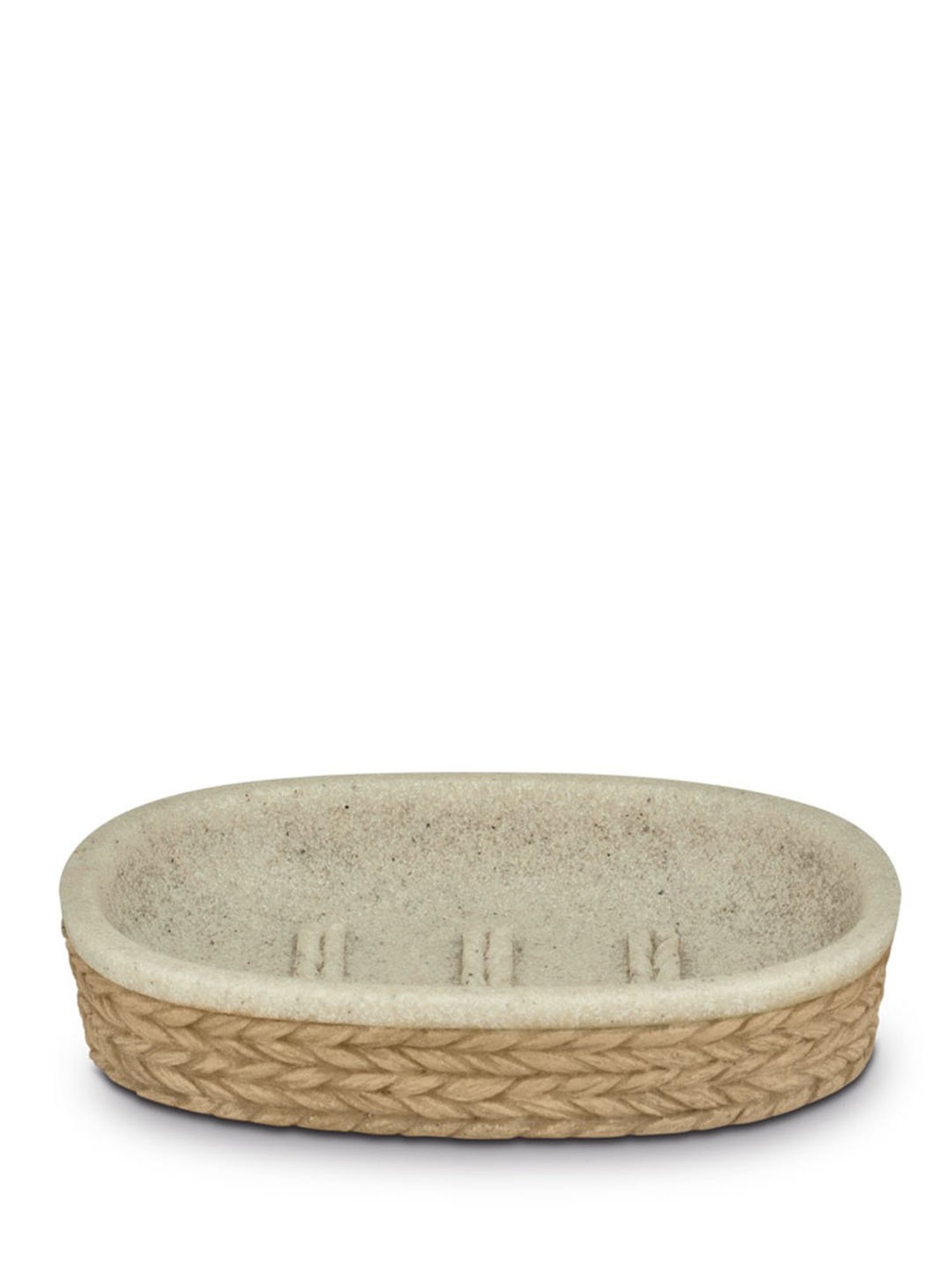 Freelance Brown Polyresin Set of 4 Bathroom Accessories