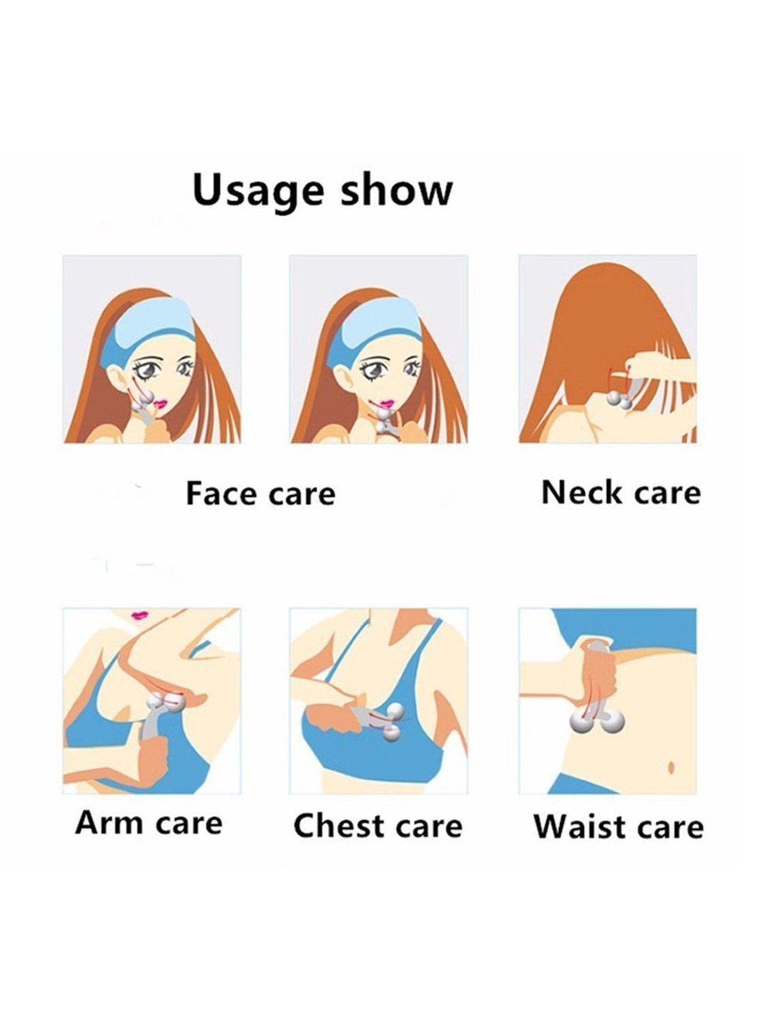 Bronson Professional Y Shape 3D Body Massager for Skin Lifting & Slimming