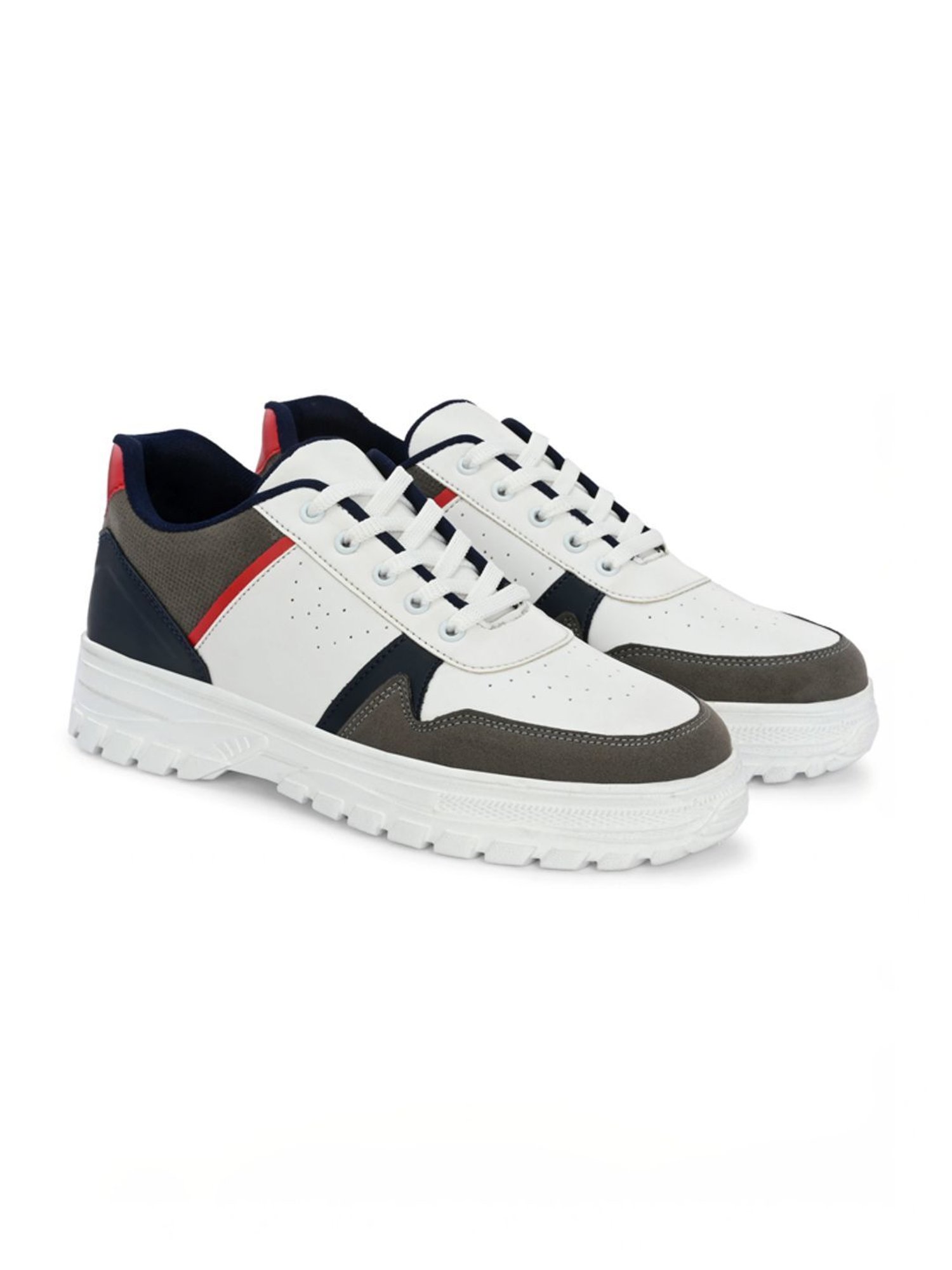 Giorgio Men's White Casual Sneakers
