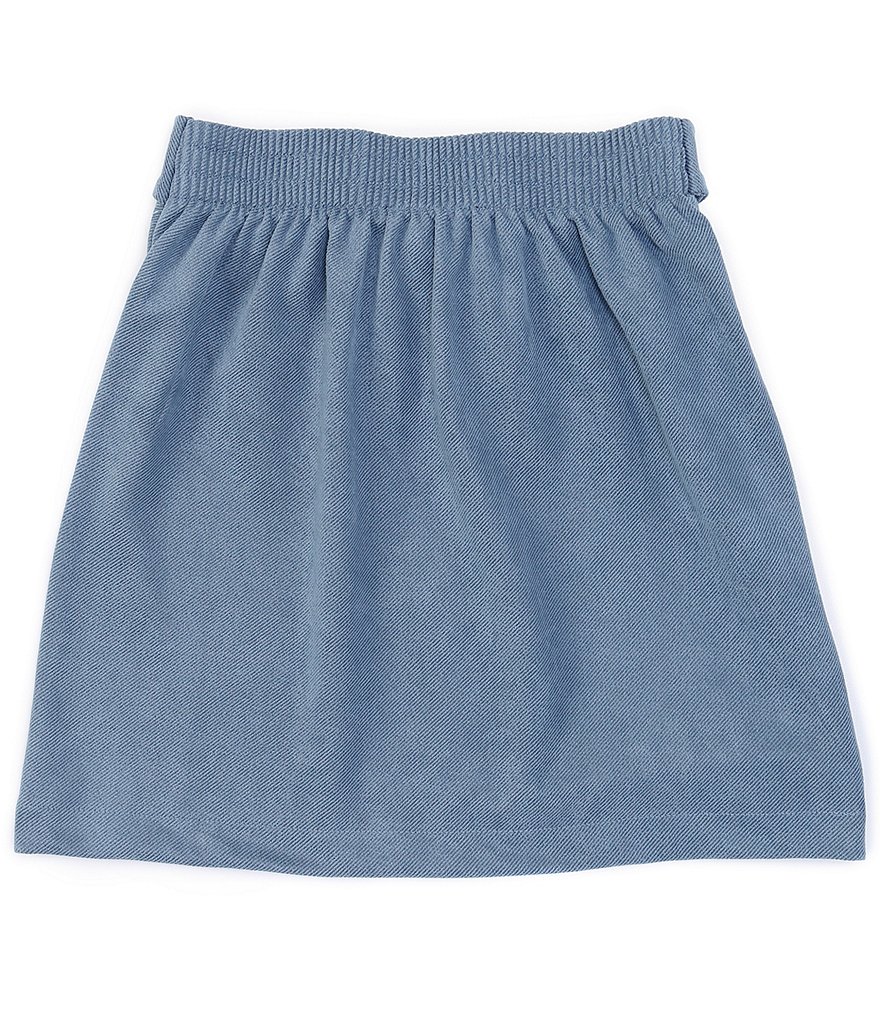 I.N. Girl Big Girls 7-16 Button-Front Skirt