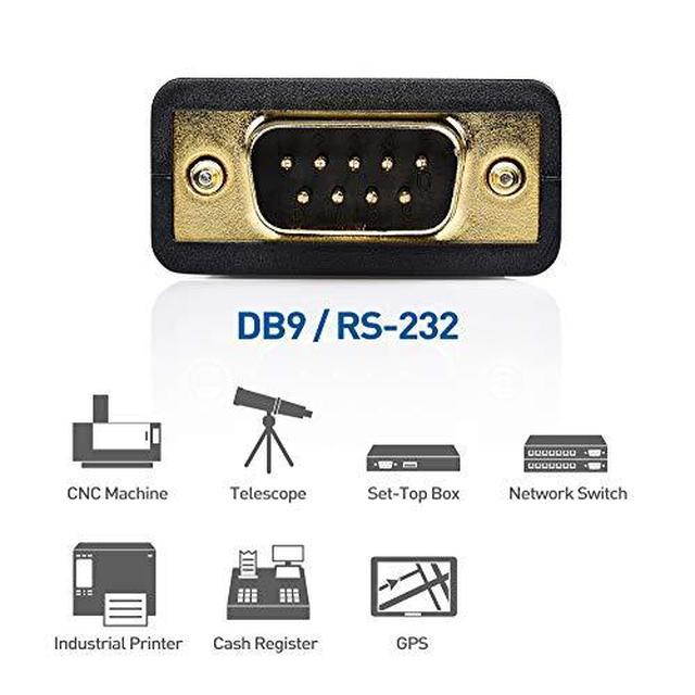 Cable Matters USB to Serial Adapter Cable (USB to RS232, USB to DB9) 3 Feet