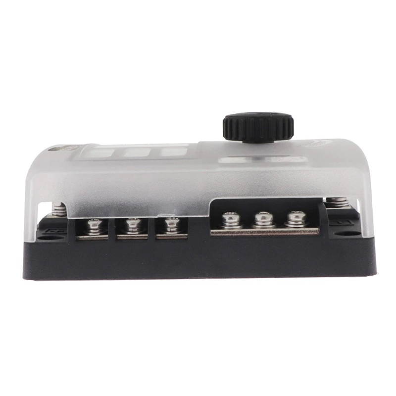 Car Boat  Fuse Box Holder with 6 Way Blade Fuse & Warning Indicator fit for 12V~24V