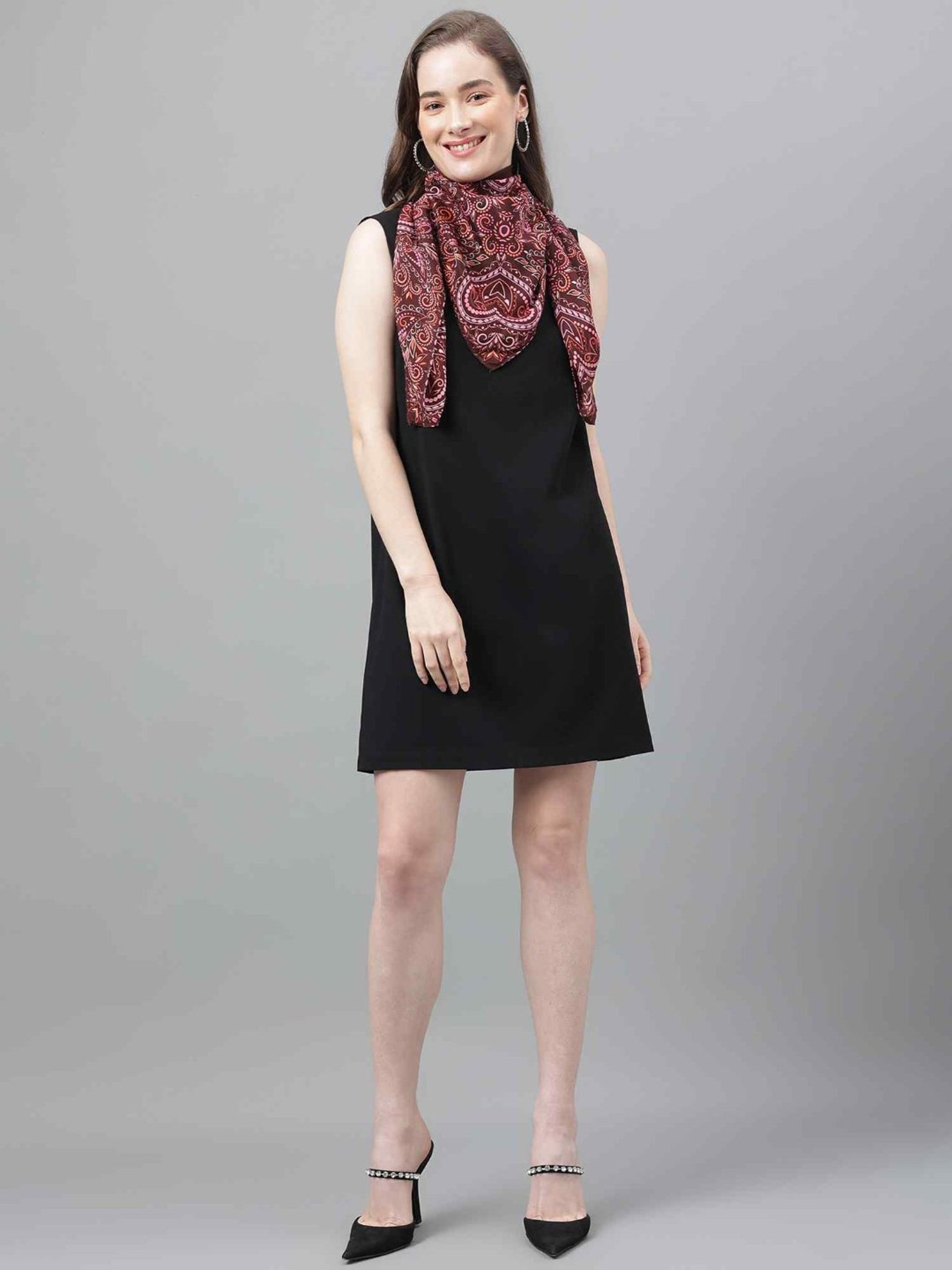 Under Armour Black Polyester Hijab - Extra Small