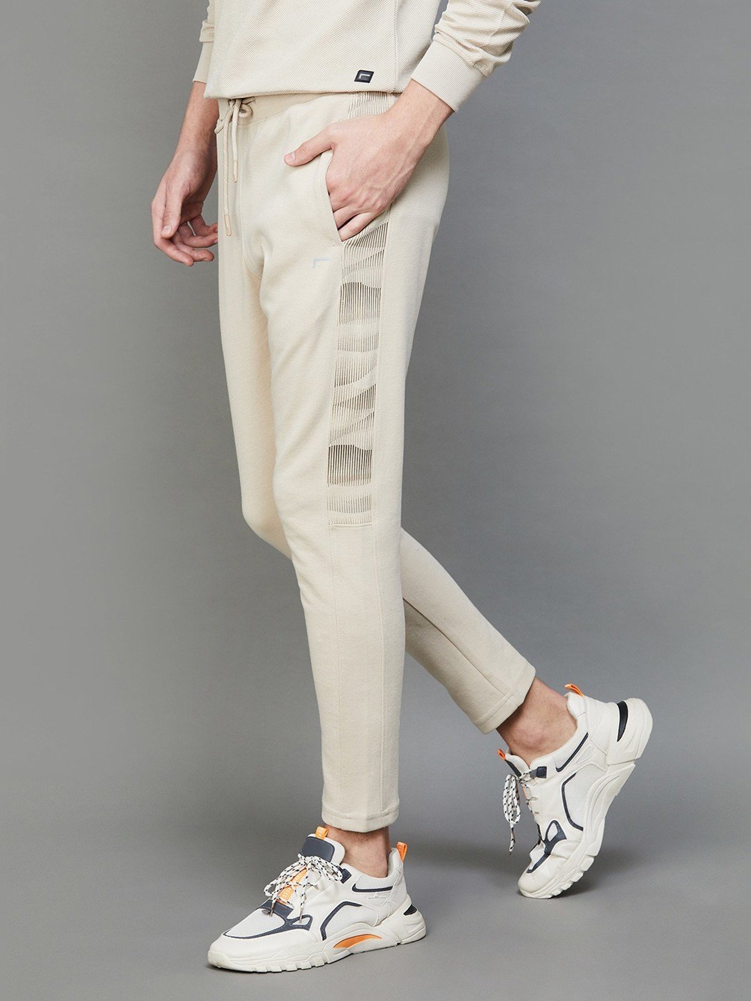 Parx Black Jogger Fit Joggers