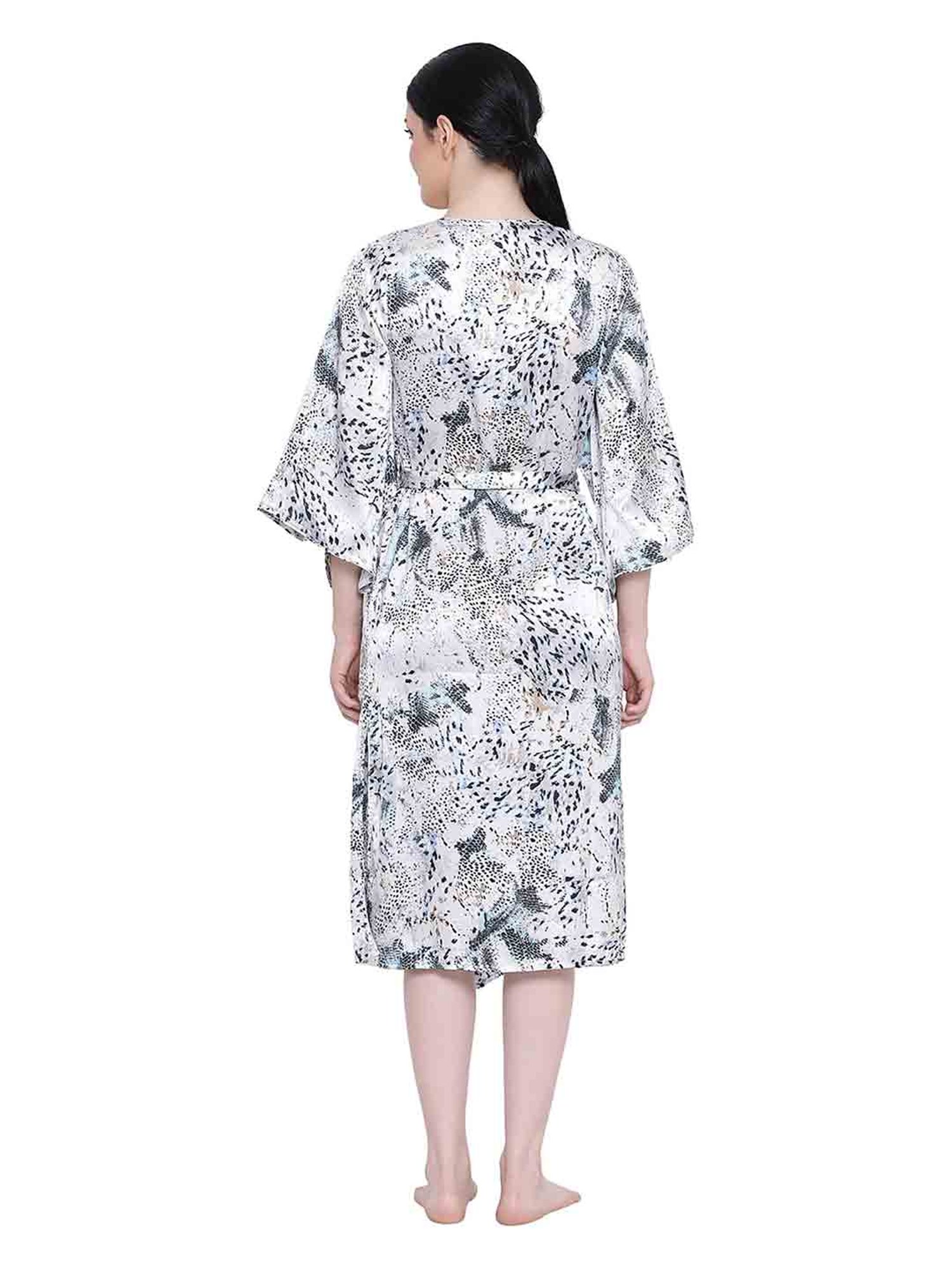 Oxolloxo Multicolor Wild Squad Diva Nightwear Cover Up