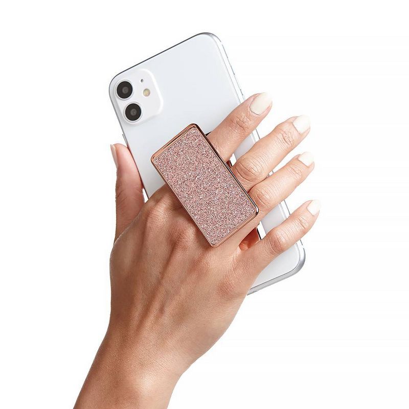 HANDLstick Phone Grip Smooth Glitter - Rose Gold