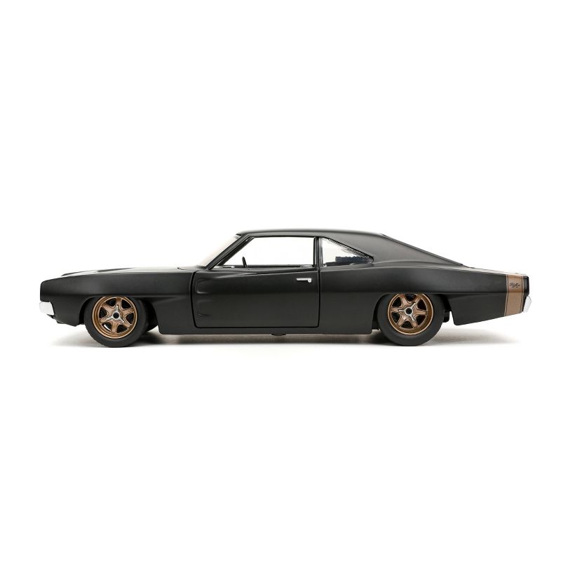 Fast & Furious F9 '68 Dodge Charger 1:24 Scale Die-Cast Vehicle - Black