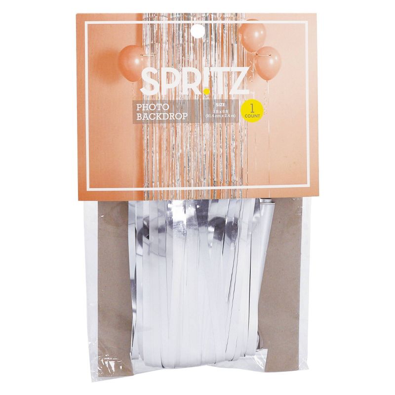 Fringe Backdrop Silver - Spritz™