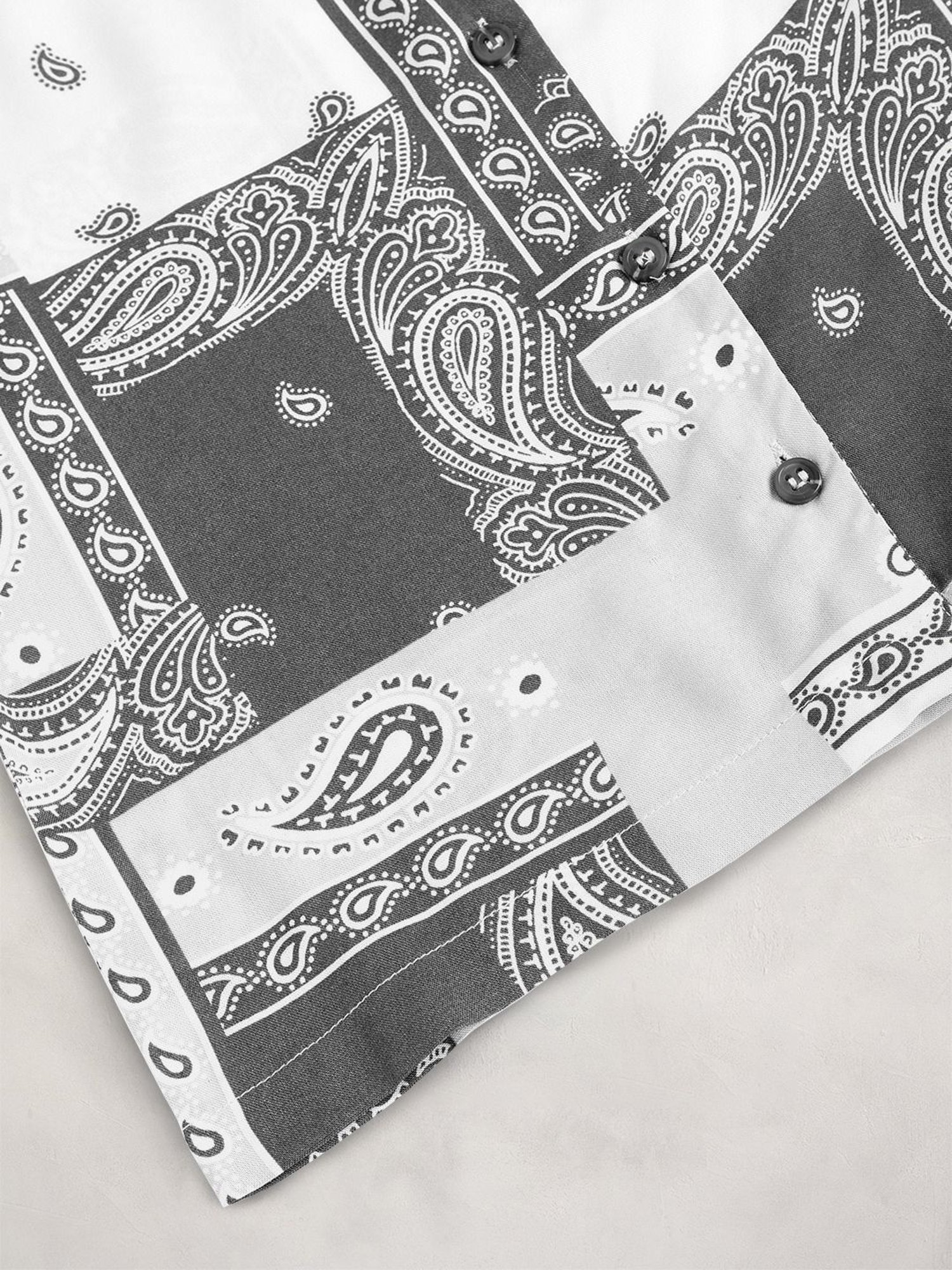 Cherry Crumble by Nitt Hyman Kids Grey Printed Shirt