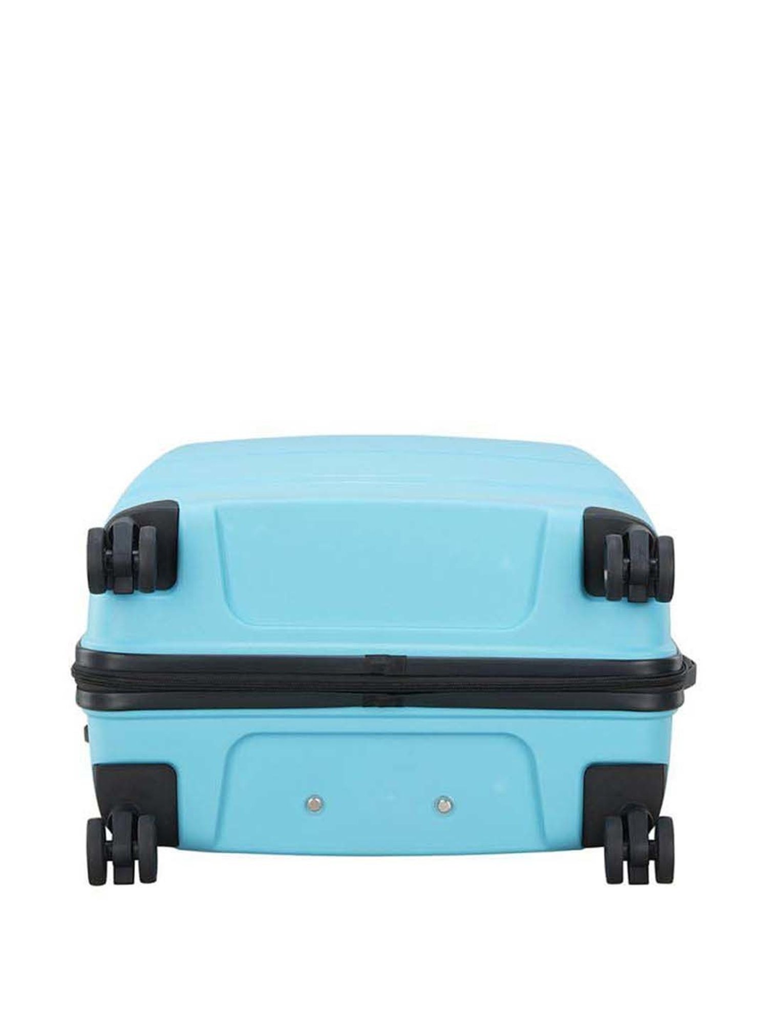 Skybags Focus Turquoise Textured Hard Medium Trolley Bag - 46 cm