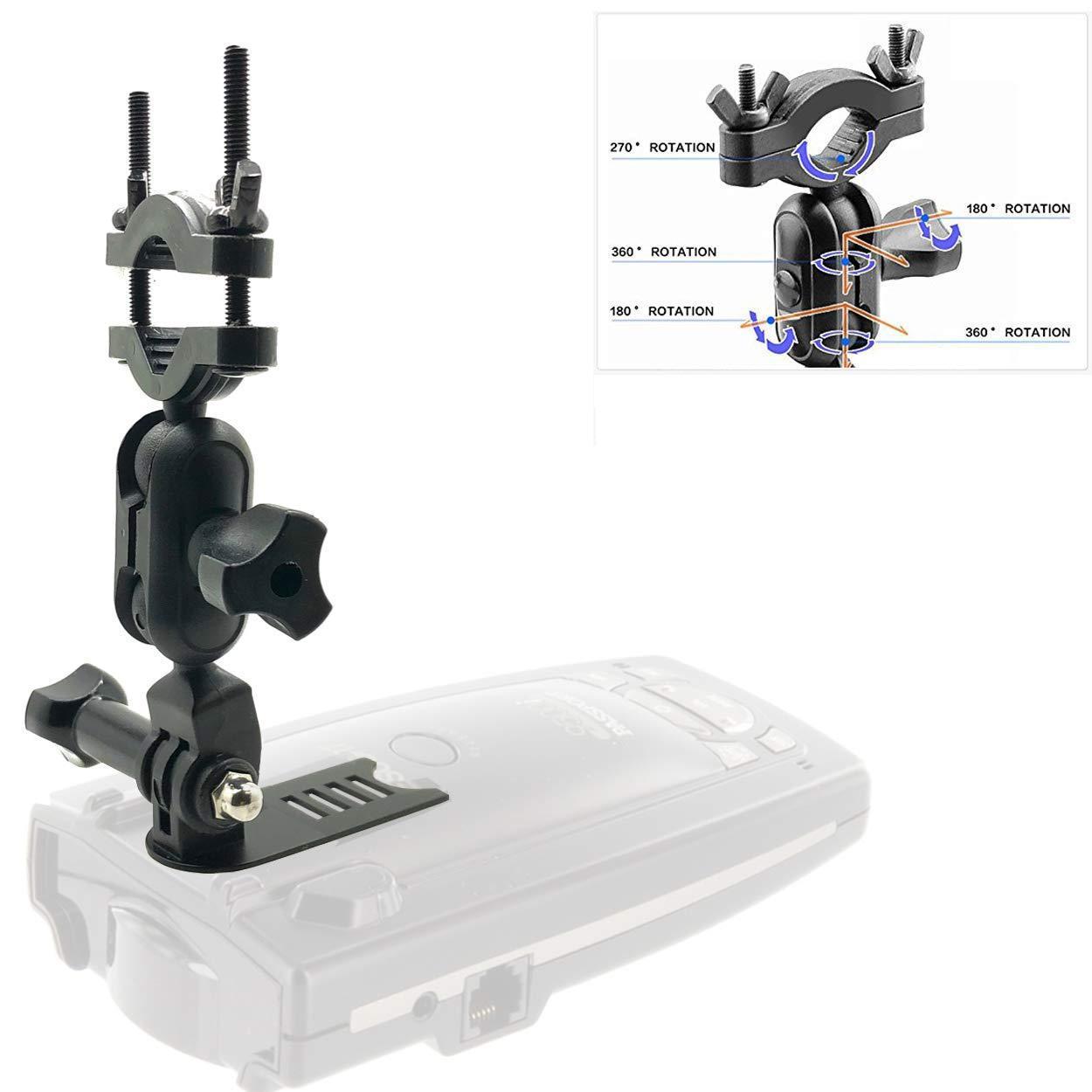 AccessoryBasics Car Rearview Mirror Radar Detector Mount for Escort Passport 9500ix 9500i Passport 8500 7500 X50 x70 x80 Solo S2 S3 S4 SC 55 s75 s75g Beltronics RX65 Red Vector 995 955 Radar