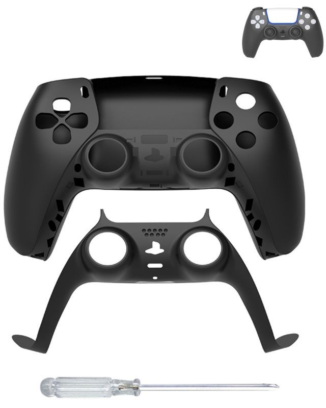 PS5 Controller Replacement Shells,  Custom DIY Faceplate Replacement Controller Housing Shell Case Set, PS5 Skin Wrap Cover Color Decoration Accessories for Sony Playstation 5 Dualsense