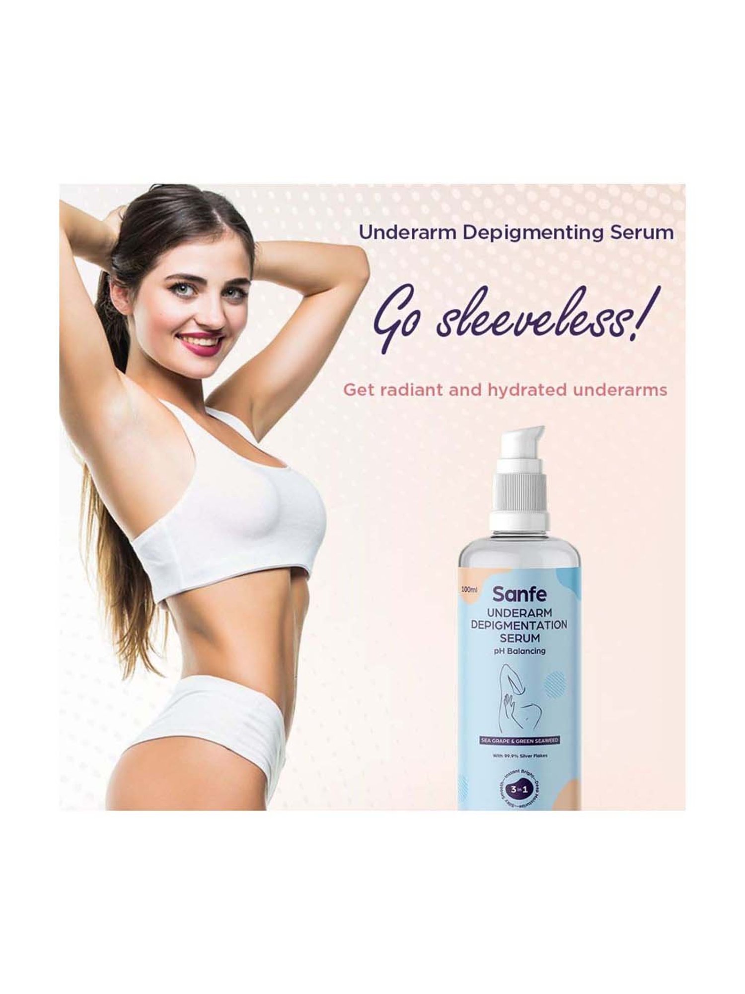 Sanfe Underarm Depigmentation Serum - 100 ml