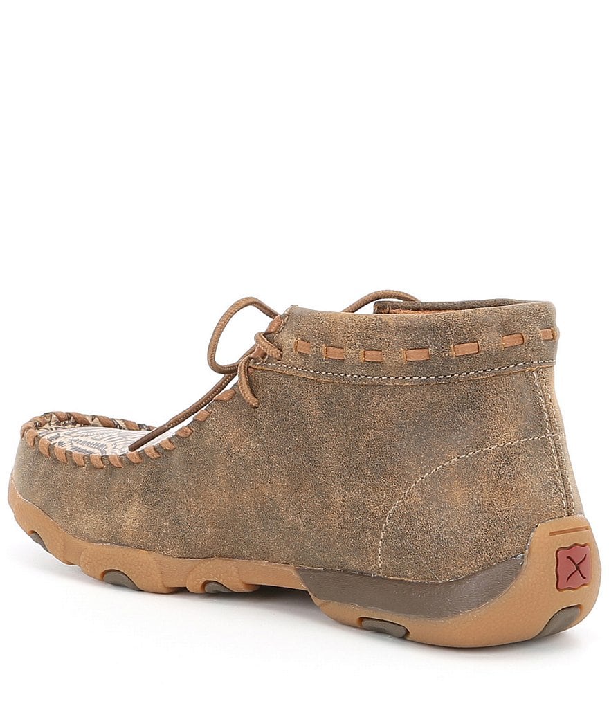 Twisted X Women's Tooled Chukka Driving Mocs