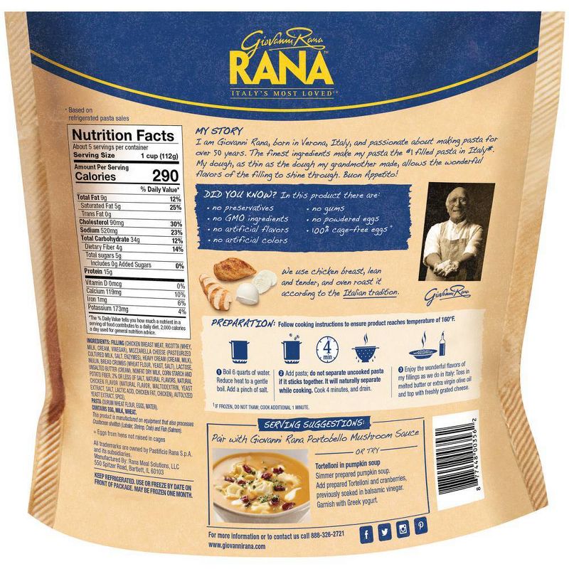 Rana Prosciutto Tortelloni - 10oz