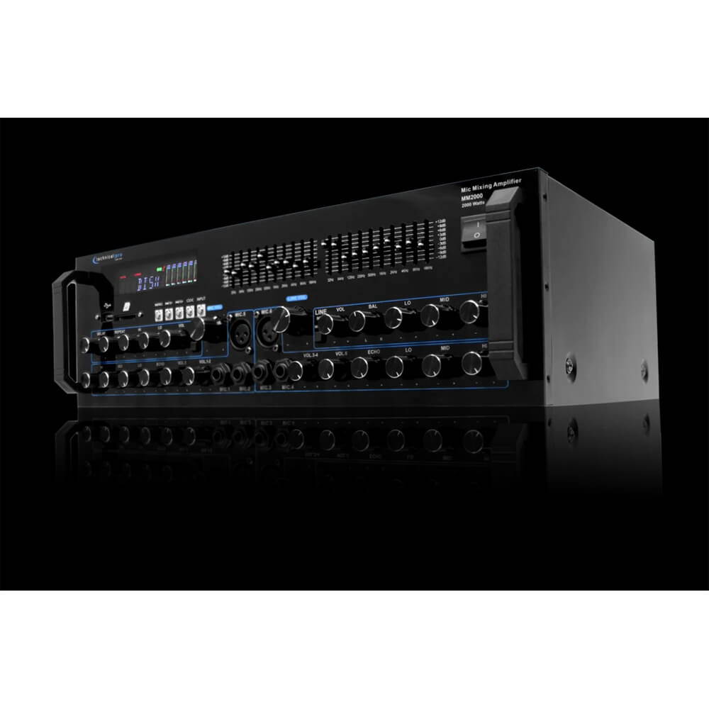 Technical Pro MM2000BT Pro Mic Mixing Amplifier