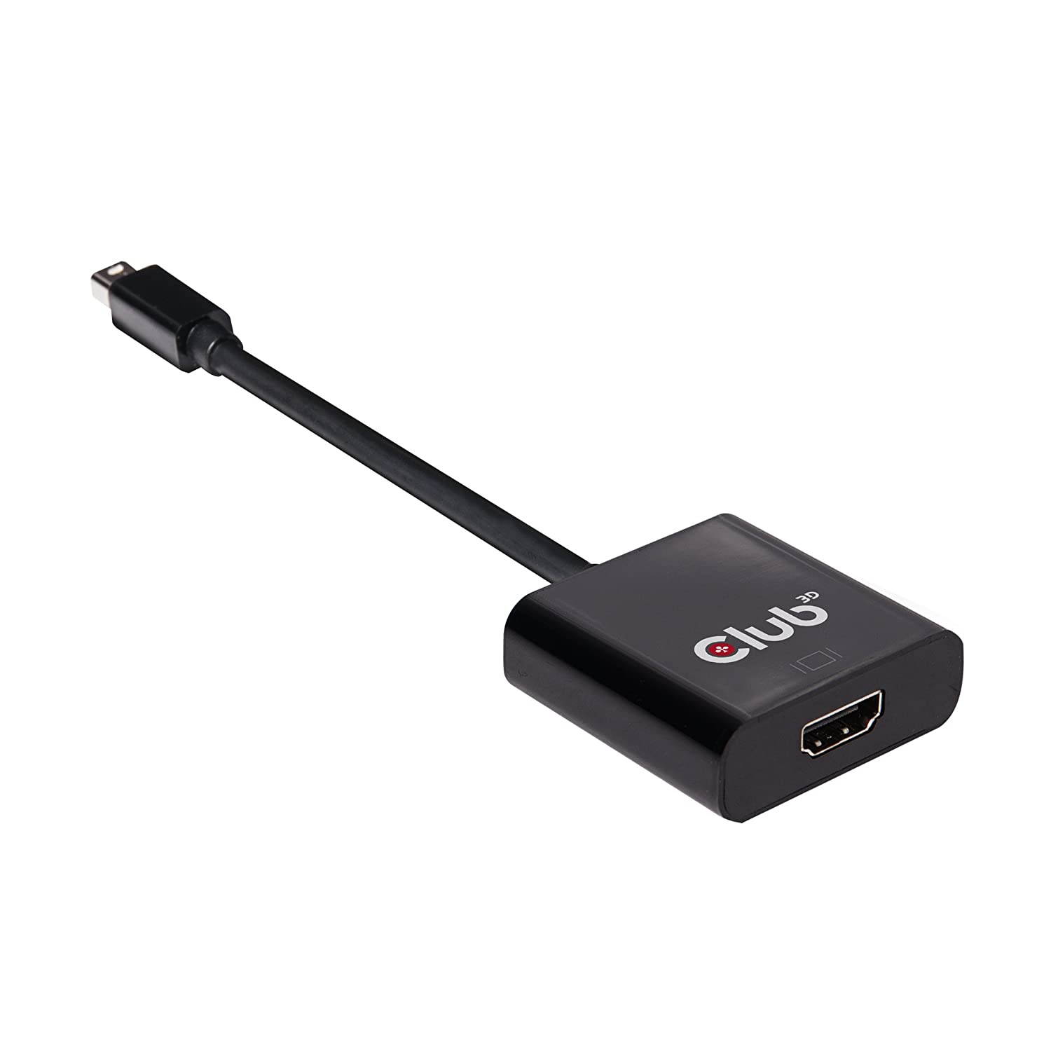 Club 3D, CAC-2170, Active Mini DisplayPort to HDMI 2.0 Adapter (Supports displays up to 4K / UHD / 3840x2160@60Hz)