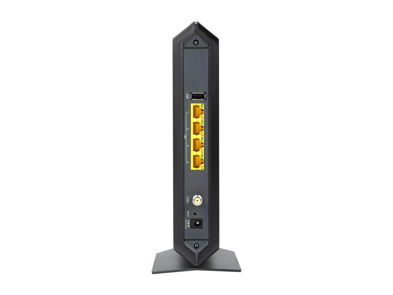 NETGEAR Nighthawk AC1900 WiFi Cable Modem Router Combo (24x8) DOCSIS 3.0 Certified for Xfinity from Comcast, Spectrum, Cox, & more (C7000) Extended Warranty