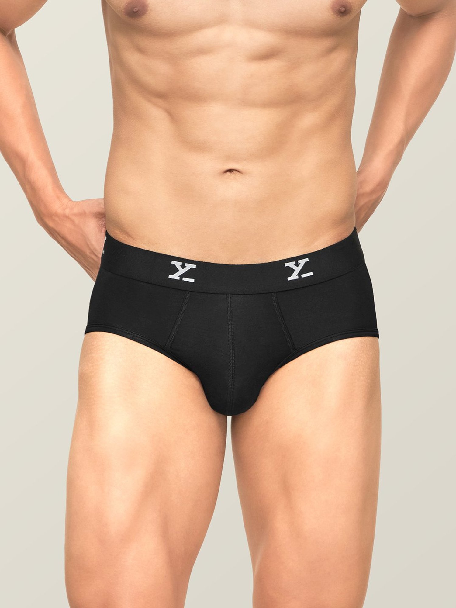 Levi's Grey Cotton Regular Fit Briefs