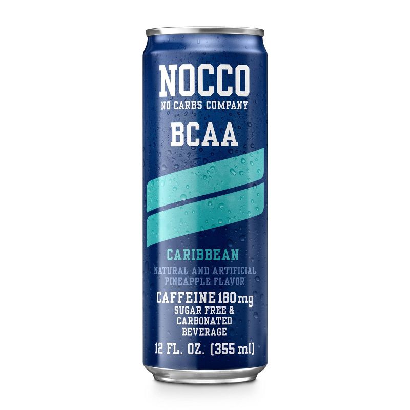 NOCCO BCAA Caribbean Carbonated Beverage - 12 fl oz Can