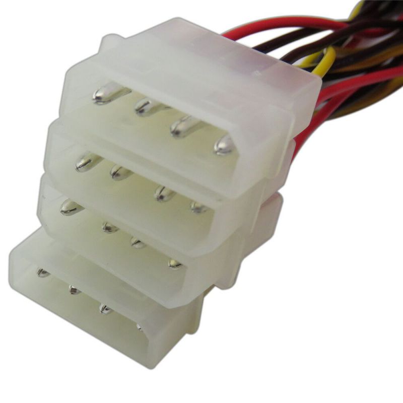 Weastlinks SAS SATA CABLE Mini SAS 4x Mini SAS26P SFF-8088 to 4 SFF-8482 SAS29P SAS Power Cabe