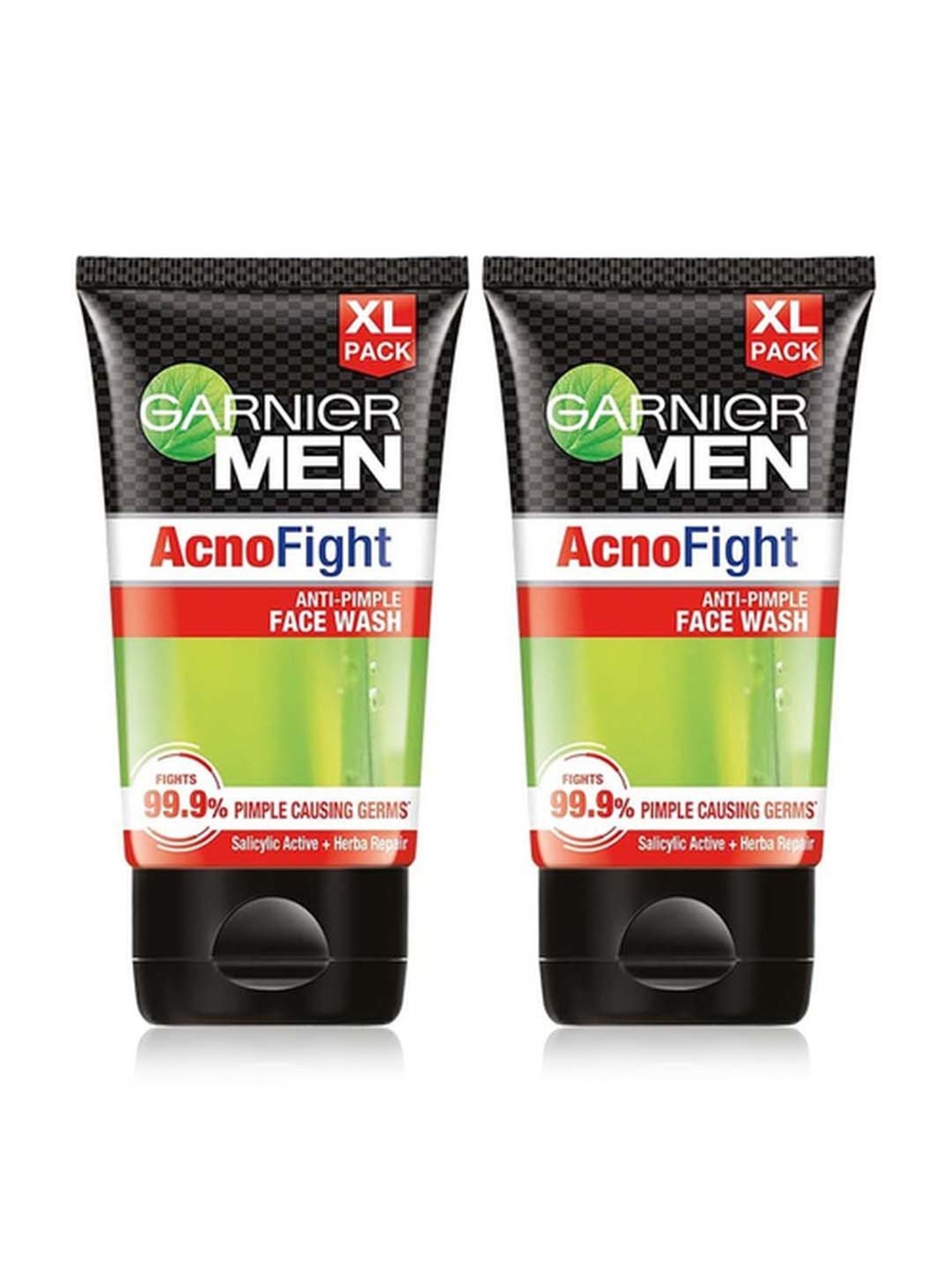 Garnier Men Acno Fight Face Wash for Pimple & Acne Prone Skin - 150 gm (Pack of 2)