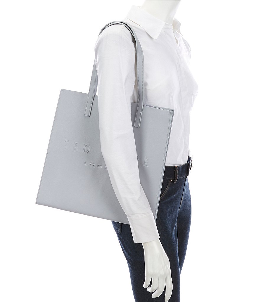 Ted Baker London Soocon Large Crosshatch Icon Signature Tote Bag