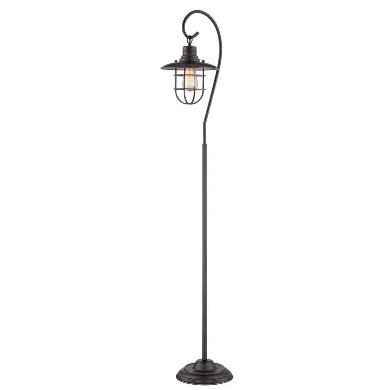 Lanterna II 1 Light Floor Lamp (Includes Light Bulb) Dark Bronze - Lite Source