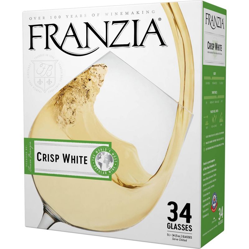 Franzia Crisp White Wine - 5L Box