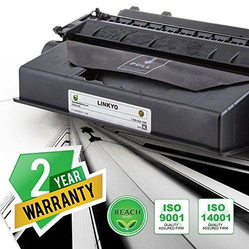 LINKYO Replacement Toner Cartridge for Canon 119 II 3480B001AA (Black, 2-Pack)