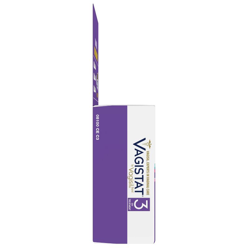 VAGISTAT 3 Day 2% Miconazole Nitrate Cream for Yeast Infection Treatment - 3ct