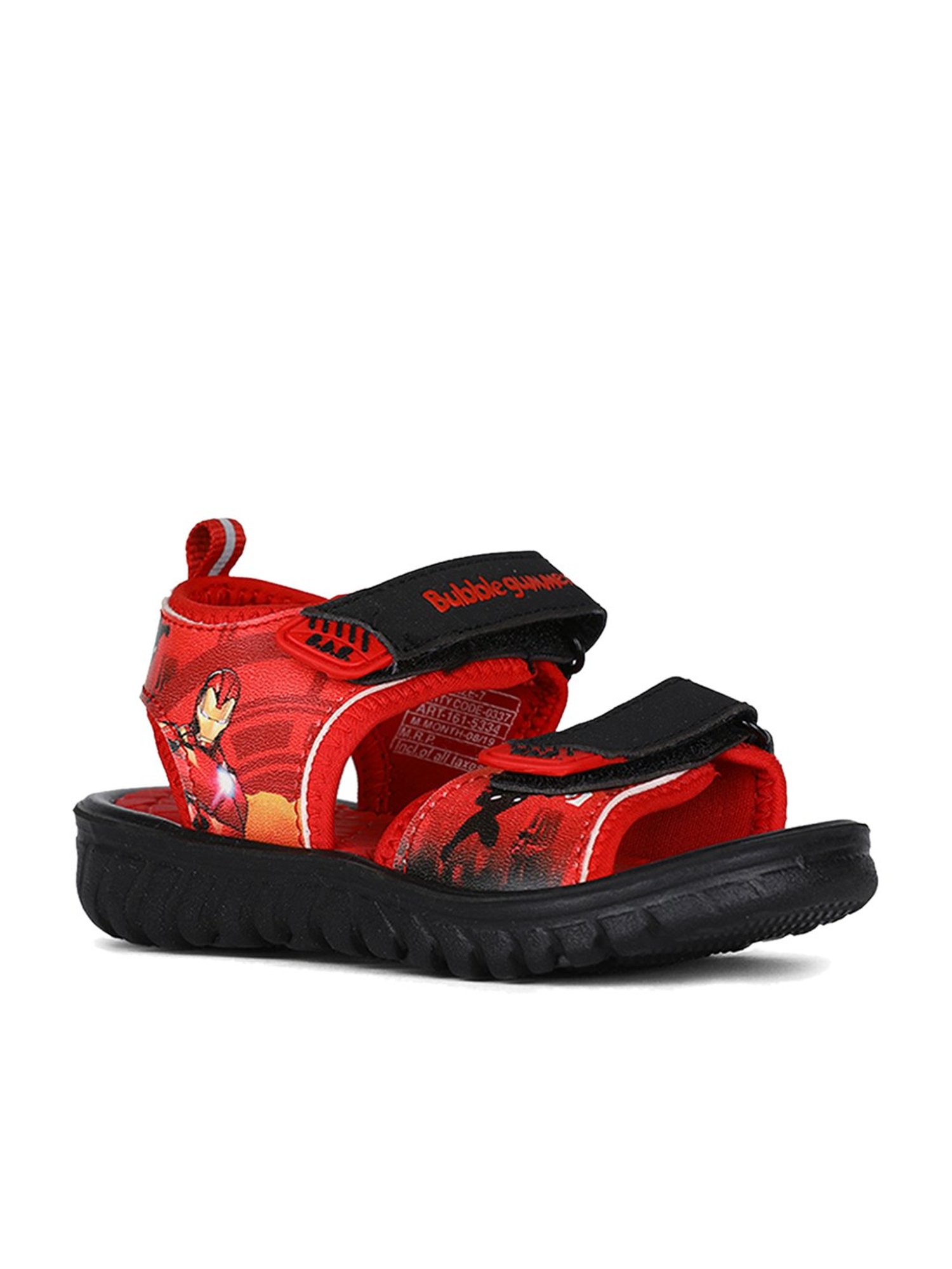 Disney by Bata Kids Red Floater Sandals