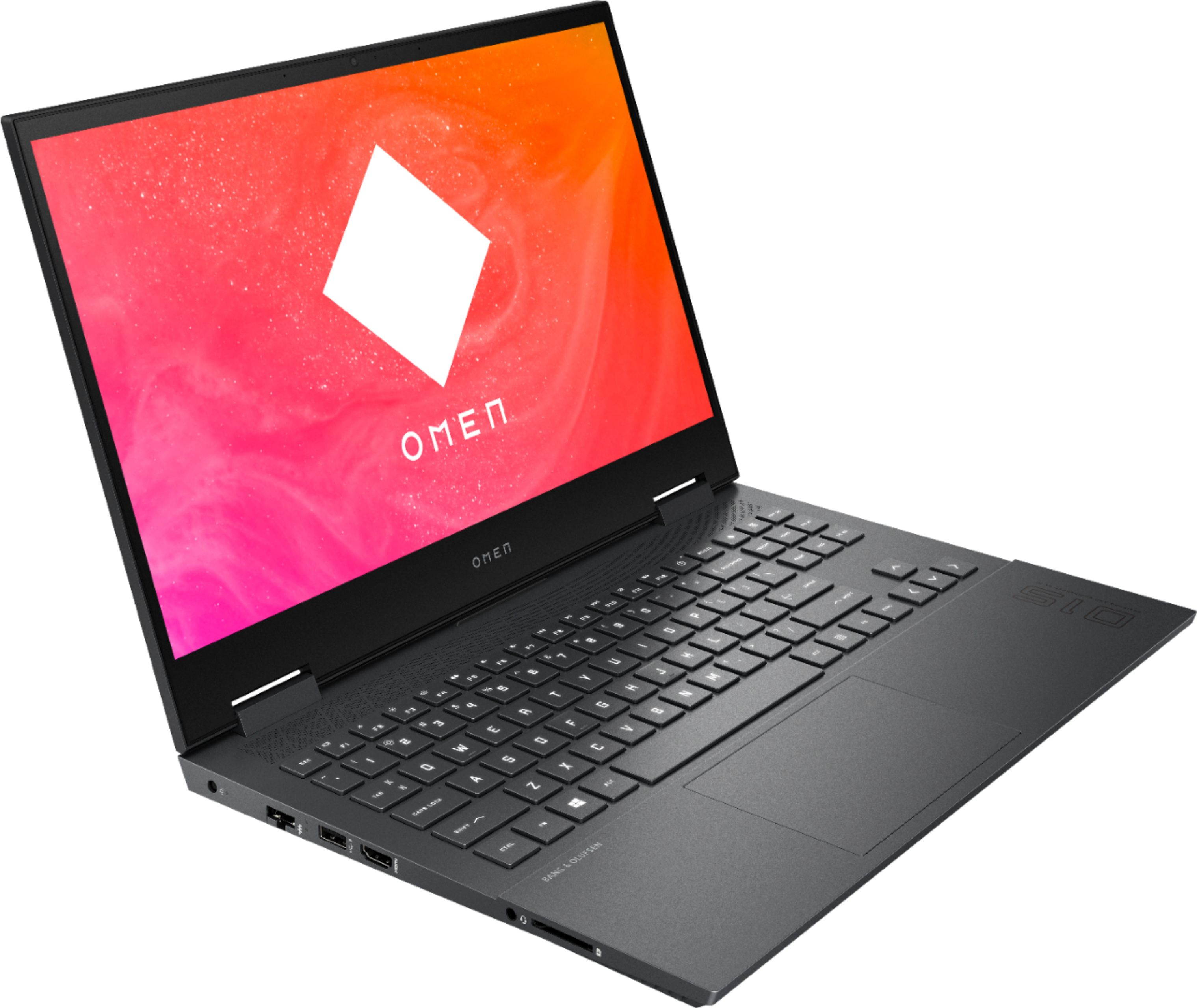 HP - OMEN Gaming 15.6" Laptop - AMD Ryzen 7 - 8GB Memory - NVIDIA GeForce GTX 1660 Ti - 512GB SSD - Mica Silver Notebook PC Computer 15-EN0013DX