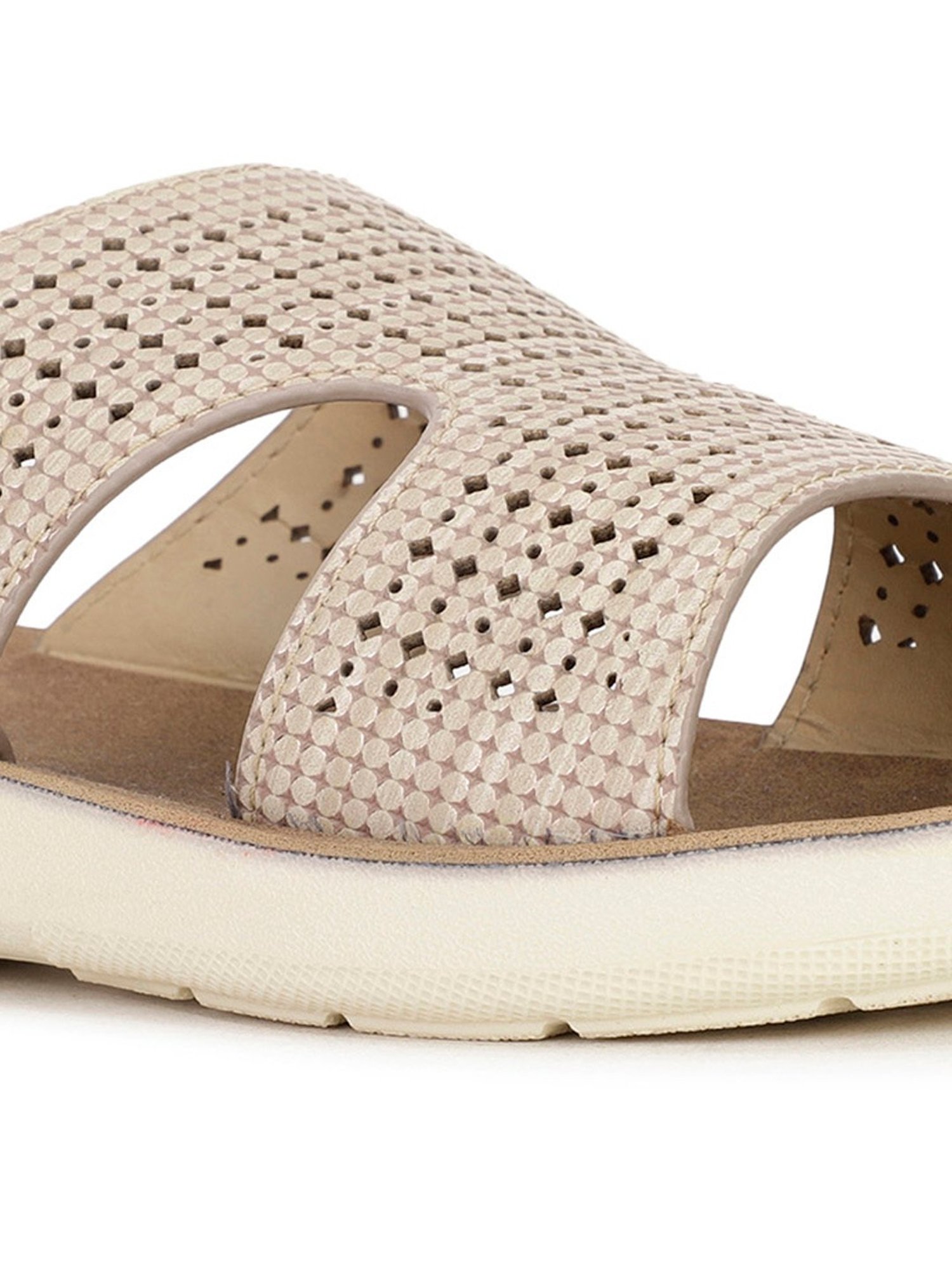 Bata Women's Beige Casual Sandals
