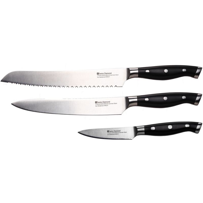 Swiss Diamond 3pc Cutlery Starter Set