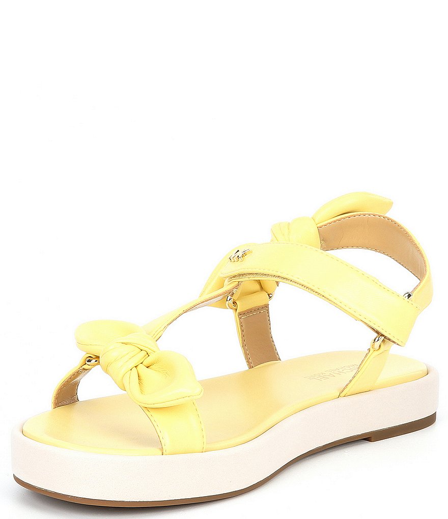 MICHAEL Michael Kors Phoebe Flatform Bow Detail Sandals