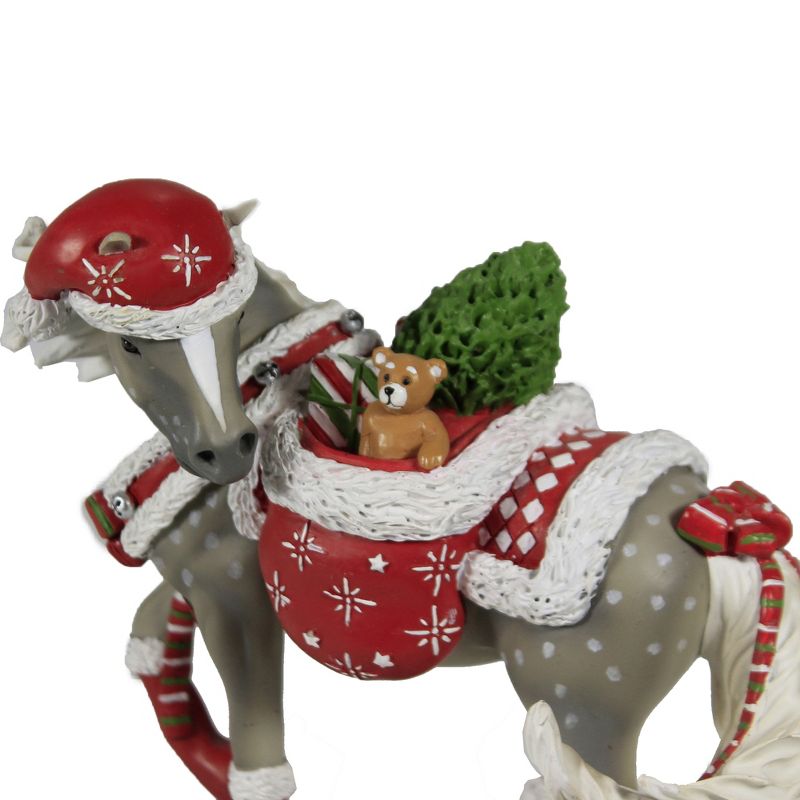 Trail Of Painted Ponies 7.25" Santa's Little Helper Lorna Matsuda  -  Decorative Figurines