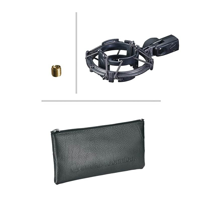 AT2035 Cardioid Condenser Microphone, Perfect for Studio, Podcasting & Streaming, XLR Output, Includes Custom Shock Mount