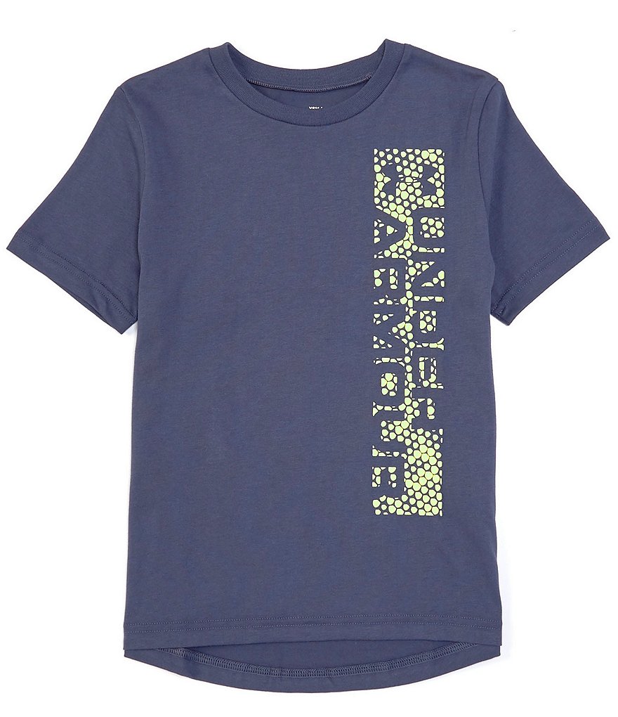 Under Armour Big Boys 8-20 Short-Sleeve Knockout-Print Logo Tee