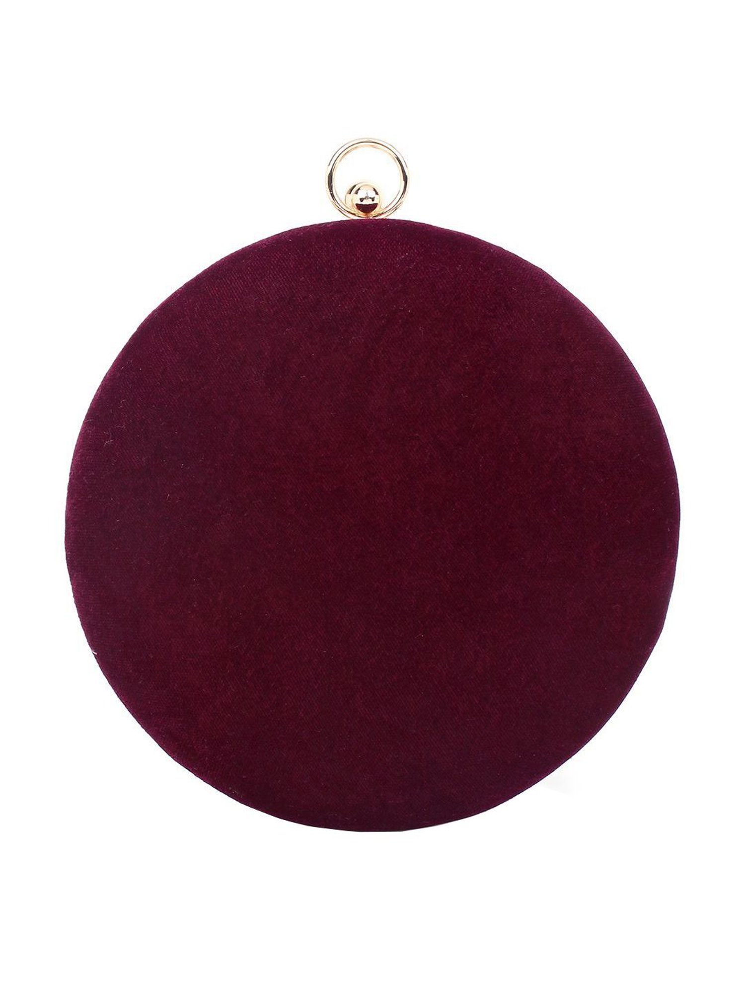 Spice Art Maroon Clutch