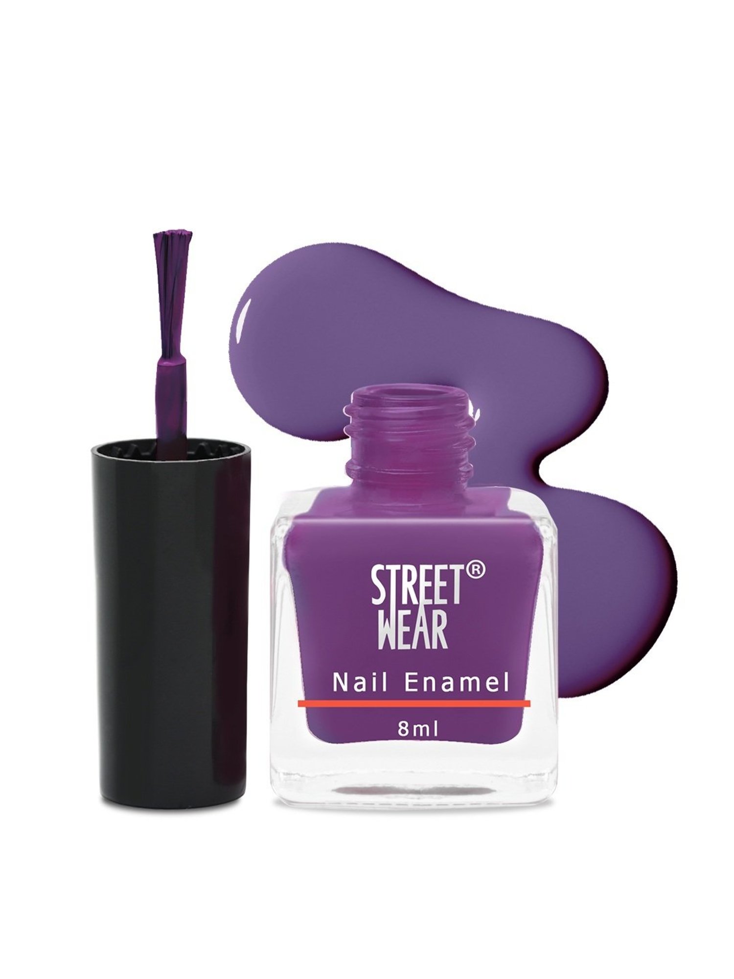 Street Wear Gloss Nail Enamel Groovy Purple - 8 ml