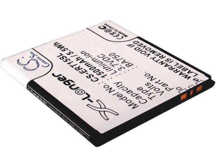 1500mAh / 5.55Wh Battery For SONY Xperia Arc, Xperia IS11S, Xperia P, Xperia Sola,