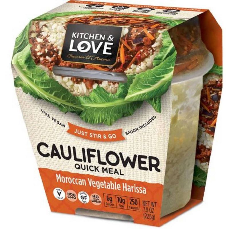 Cucina & Amore Cauliflower Moroccan Vegetable Harissa Quick Meal -7.9oz